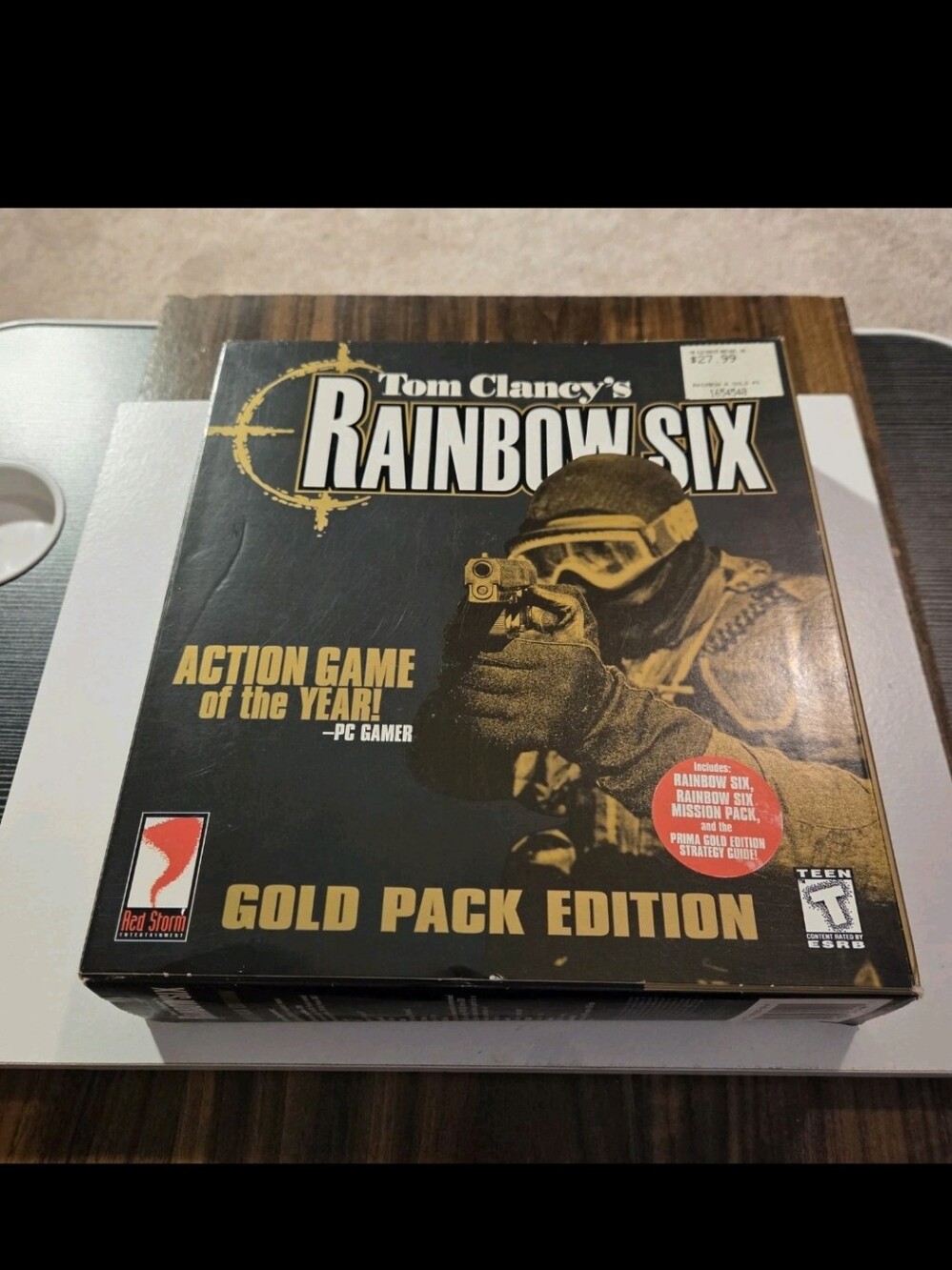 Tom Clancy Rainbow Six Gold Pack Edition PC Big Box Complete Red Storm Strategy